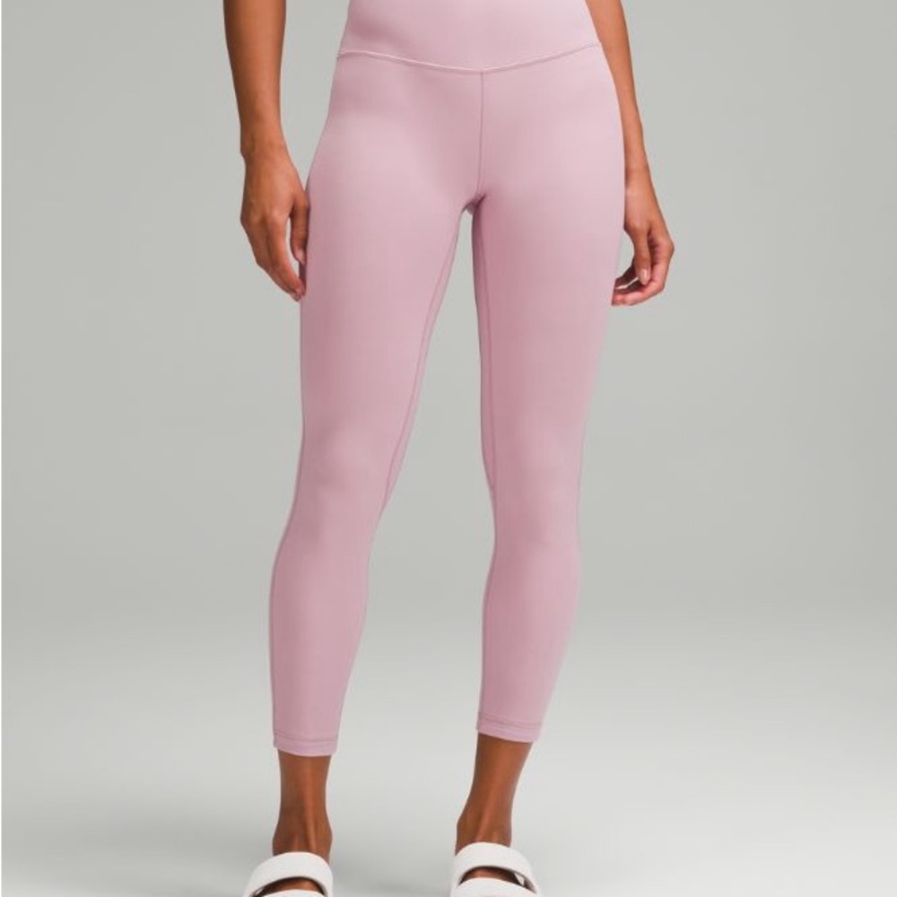 Lululemon Athletica Rose Pink Leggings Soft Stretchy Bottoms Size 8